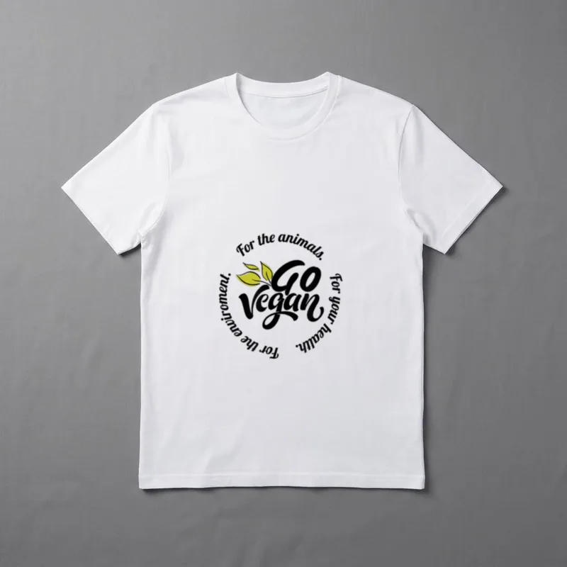 Vegan Plant Based Lifestyle T-Shirt – Classic T-Shirt in Black