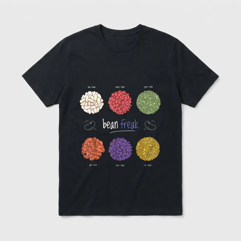 BEAN FREAK I Love T-Shirt – Classic T-Shirt in Black