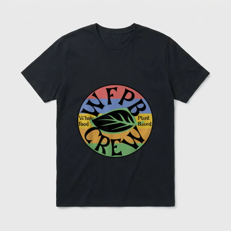 Vintage Retro WFPB Crew T-Shirt – Classic T-Shirt in Black
