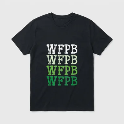 WFPB Whole Food Plant Based T-Shirt – Classic T-Shirt in Black