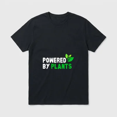 Plant Vegan Vegitarian Meal T-Shirt – Classic T-Shirt in Black