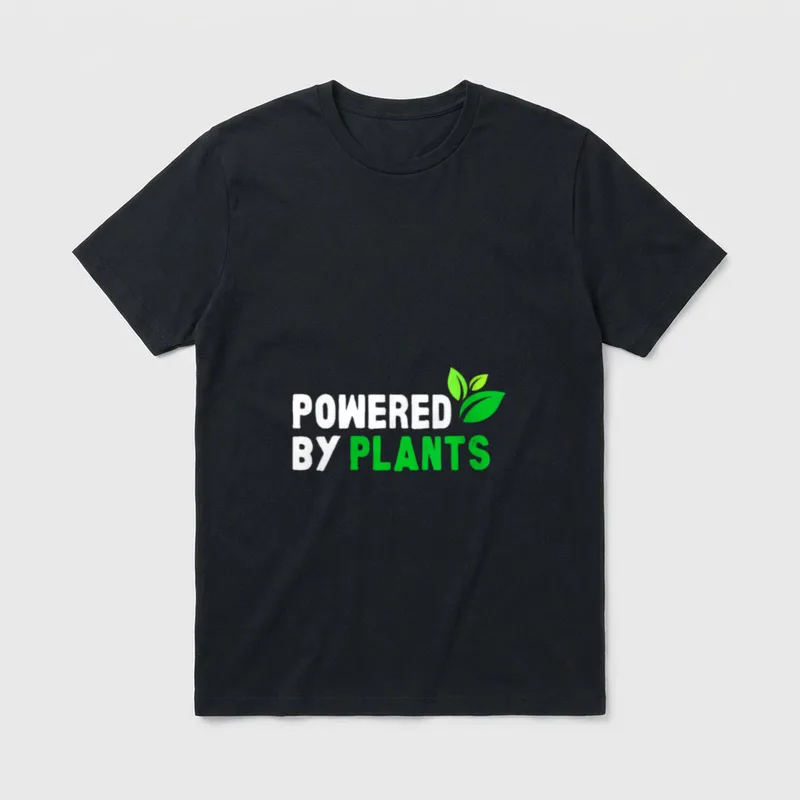 Plant Vegan Vegitarian Meal T-Shirt – Classic T-Shirt in Black